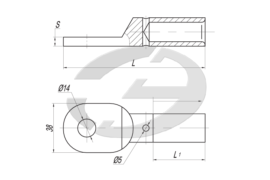  Аппаратный зажим А1А-120-3Т (Д)
