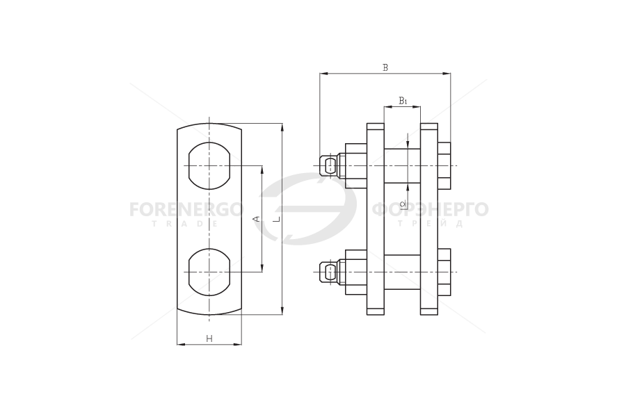 Звено промежуточное двойное 2ПР-12-1